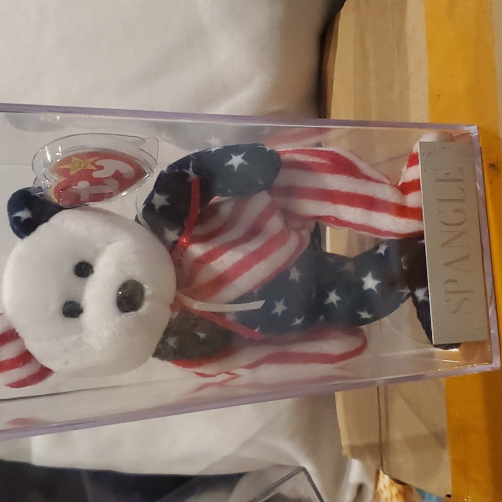 Spangle Beanie Baby.